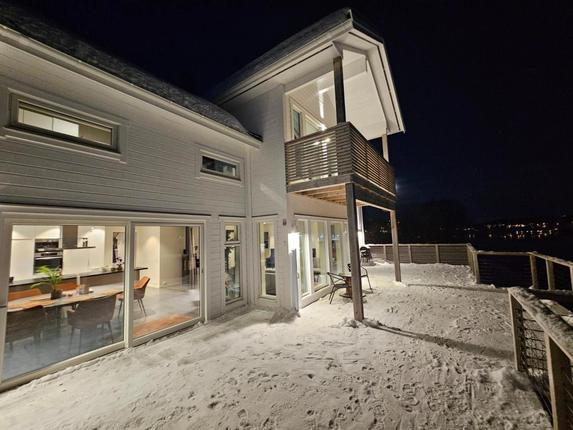 Kaldfjord Sea House Villa Tromso Ngoại thất bức ảnh